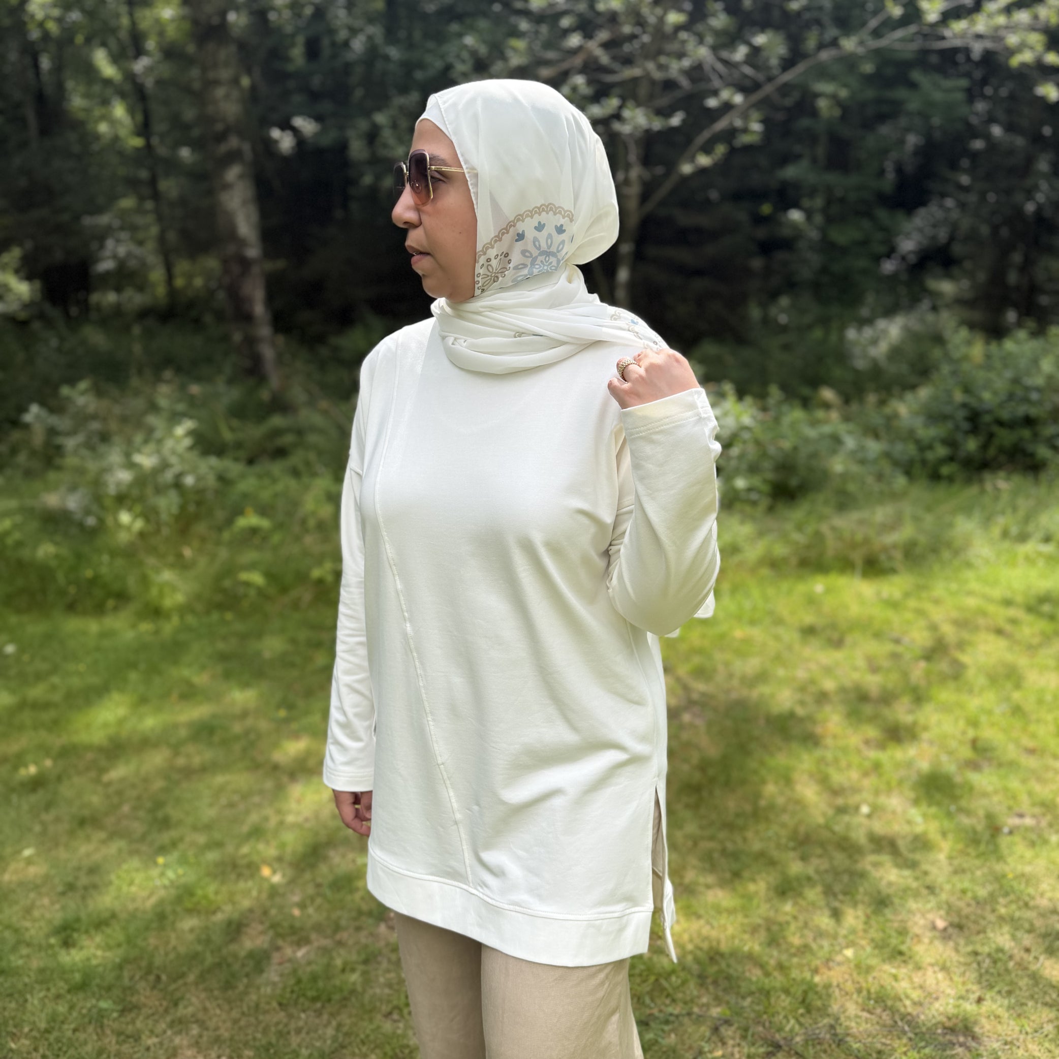 Emora White Essential T-Shirt
